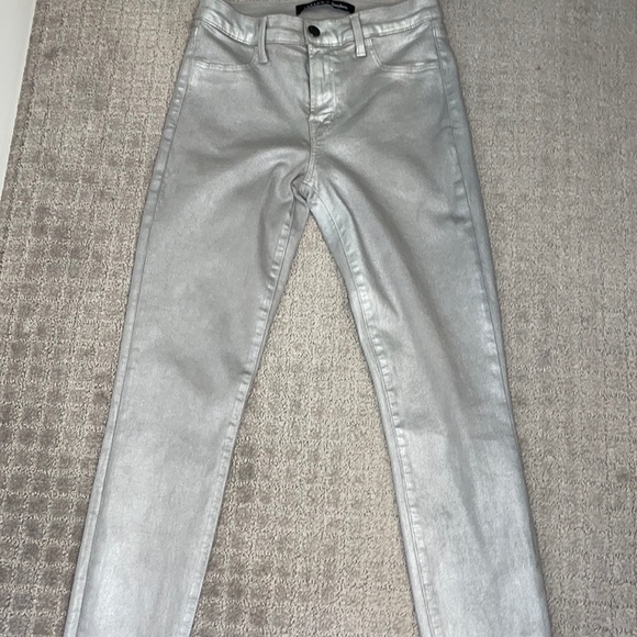 J Brand For Neiman Marcus Silver 